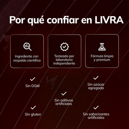 LIVRA® Astaxantina — Protección celular desde adentro.