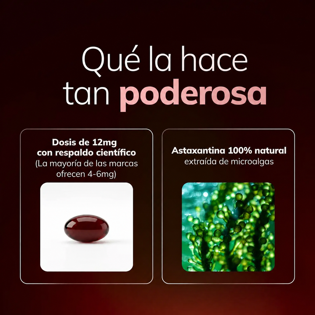LIVRA® Astaxantina — Protección celular desde adentro.