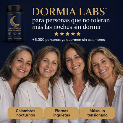 DORMIA LABS® — Magnesio para noches sin calambres