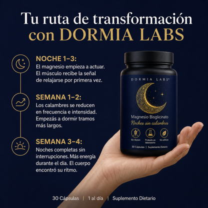 DORMIA LABS® — Magnesio para noches sin calambres