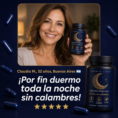 DORMIA LABS® — Magnesio para noches sin calambres