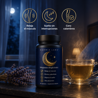 DORMIA LABS® — Magnesio para noches sin calambres